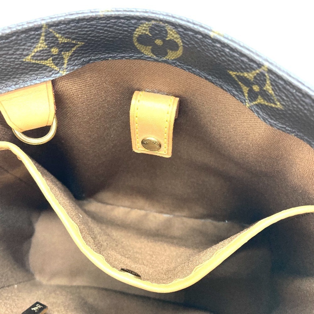 LOUIS VUITTON Authentic Brown Monogram Canvas Tote Bag - Picture 12 of 12